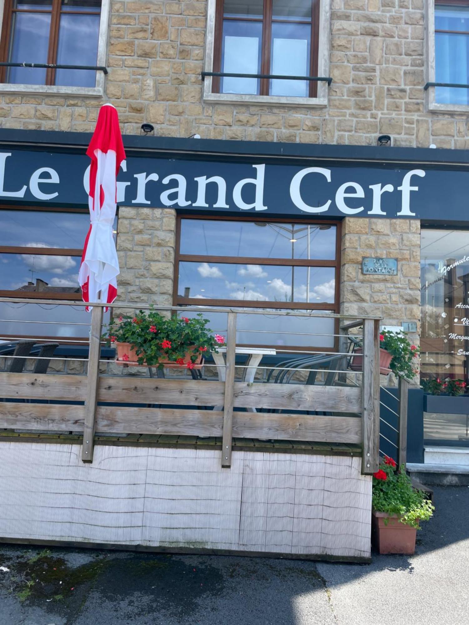 Le Grand Cerf Hotel Carignan Buitenkant foto